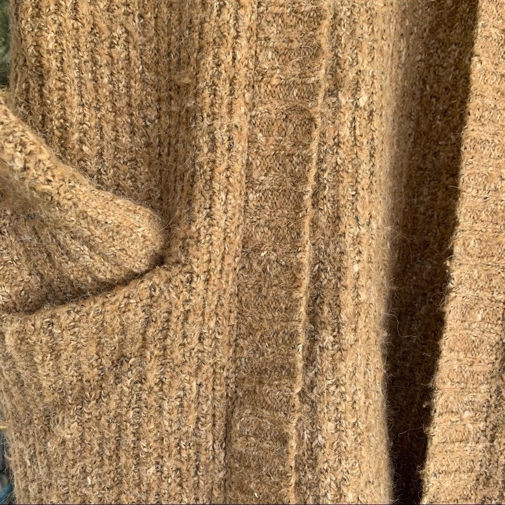 Ruby Moon Long Line Grandpa Style Open Cardigan - image 3